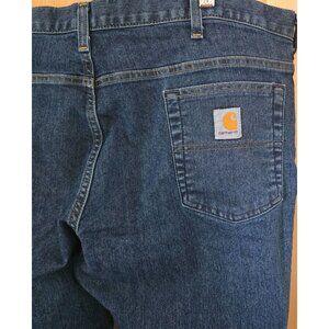 Carhartt Womens Relaxed Fit Blue Denim Jeans Size 18W